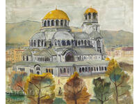 Petar Nenov (1951-) Church "St. Alexander Nevsky"