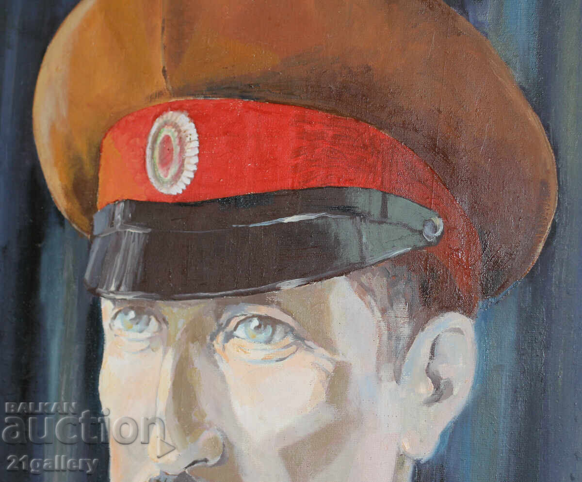 Παράδοση Boris III Obedinitel πορτρέτο ελαιογραφία