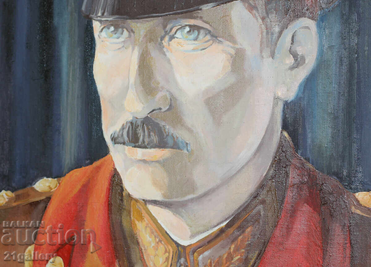 Boris III Obedinitel πορτρέτο ελαιογραφία - 5