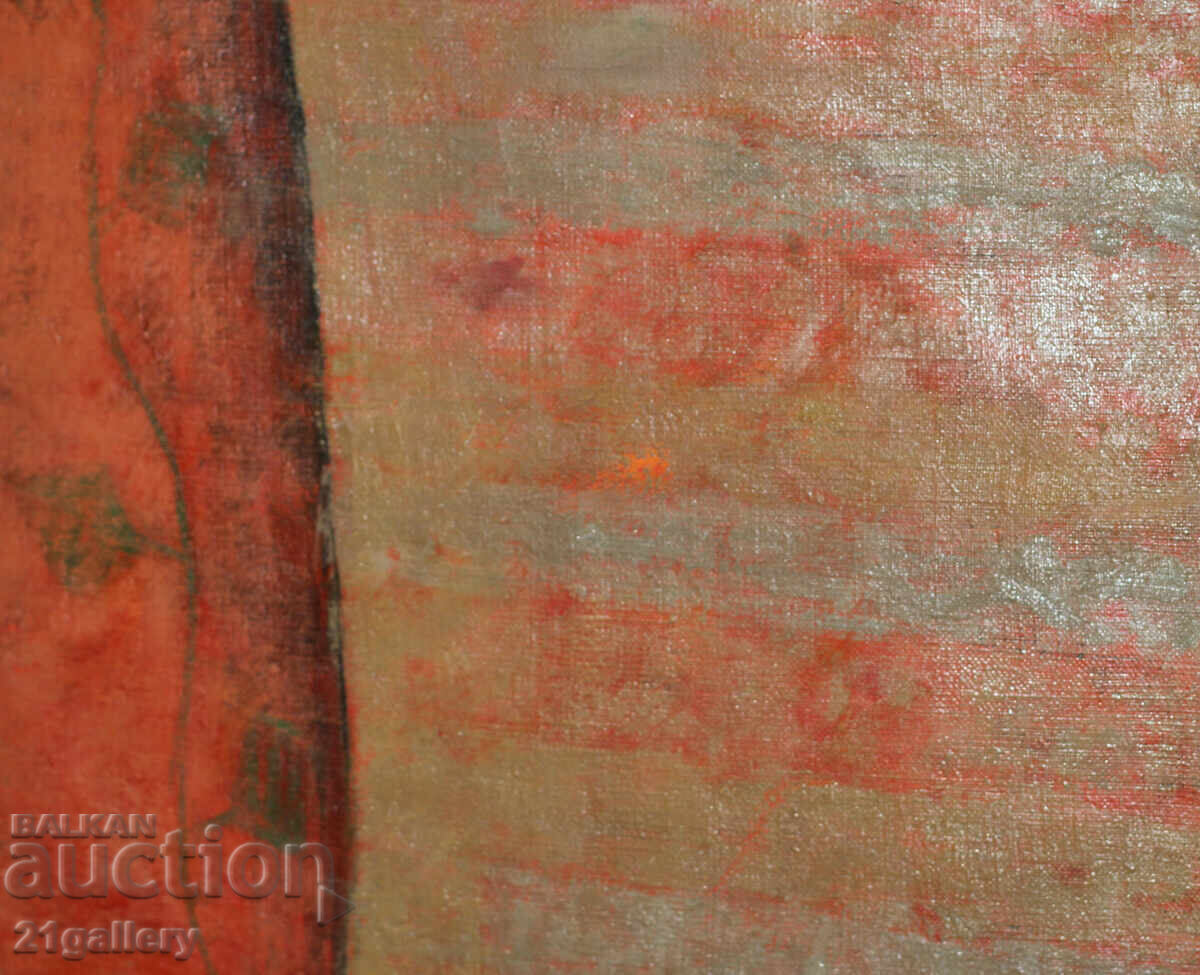 Delivery of Still life vase with flowers painting oil paints Delivery of Still life vase with flowers painting oil paints