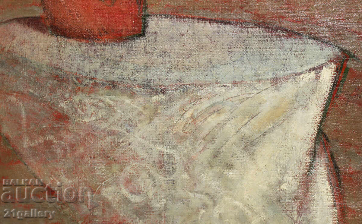 Still life vase with flowers painting oil paints - 7 Still life vase with flowers painting oil paints - 7