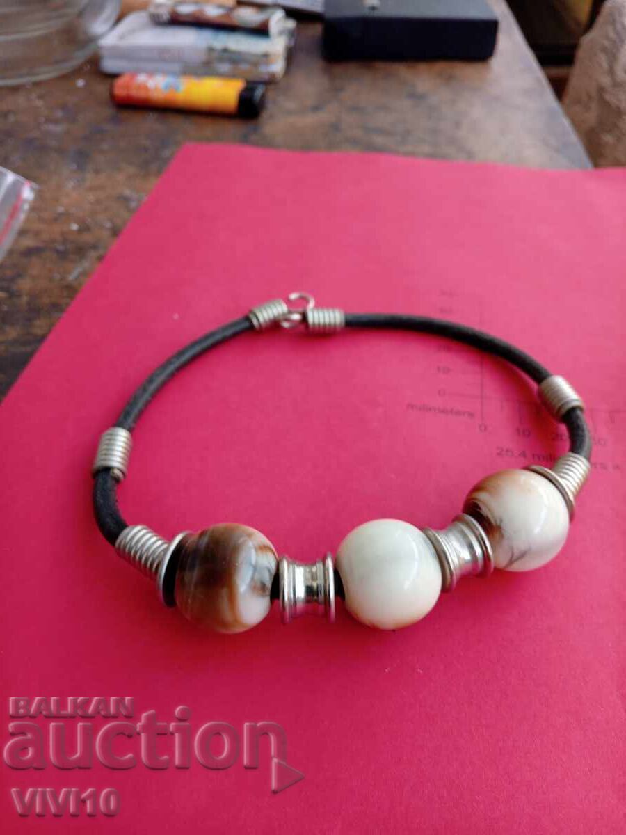 Antique necklace with stones
