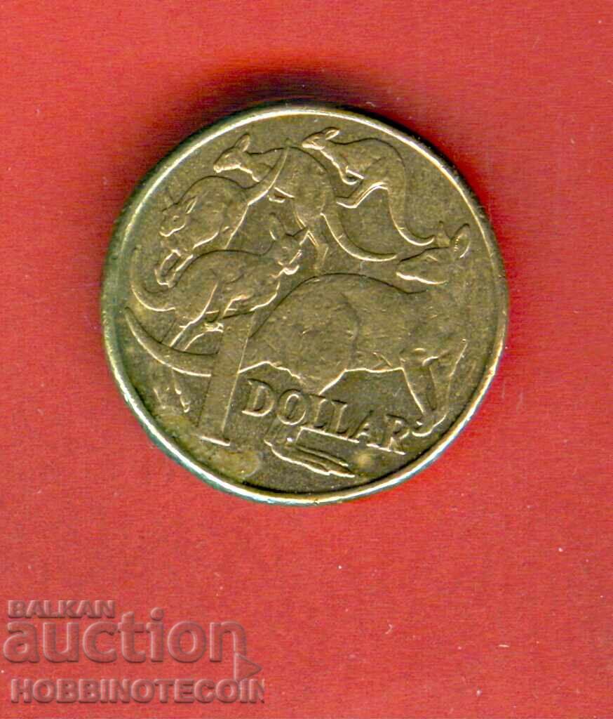 AUSTRALIA AUSTRALIA 1 $ - emisiune 2008 REGINĂ BĂTRÂNĂ