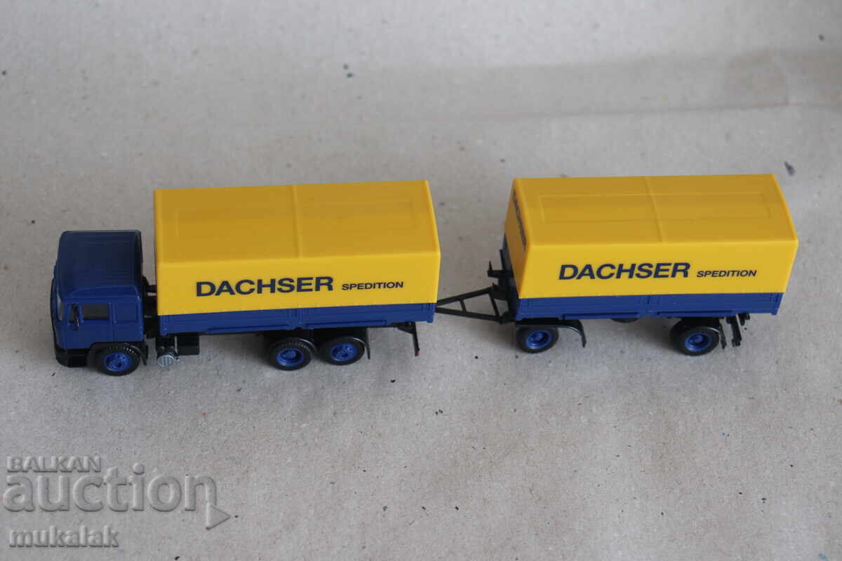 HERPA H0 1/87 MAN DACHSER TRUCK TOY MODEL TIR with price 25.00 BGN | € 12.78 HERPA H0 1/87 MAN DACHSER TRUCK TOY MODEL TIR with price 25.00 BGN | € 12.78