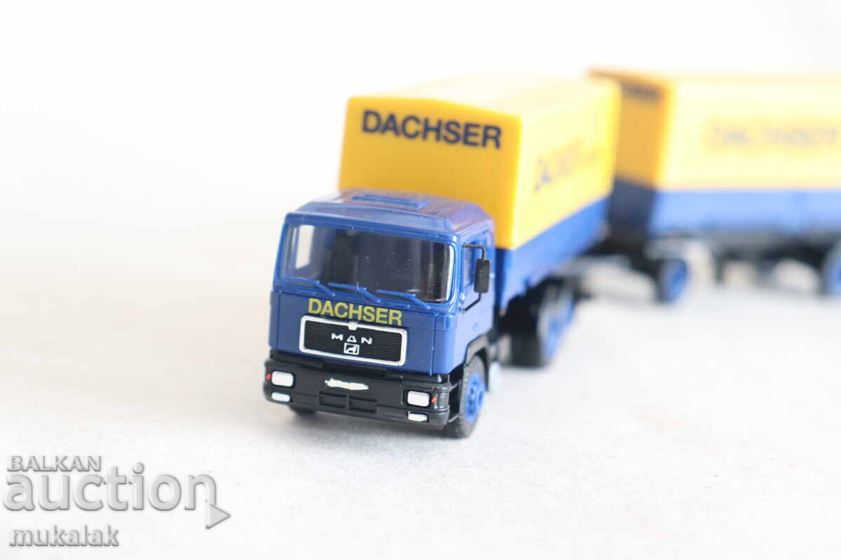 Auction HERPA H0 1/87 MAN DACHSER TRUCK TOY MODEL TIR Auction HERPA H0 1/87 MAN DACHSER TRUCK TOY MODEL TIR