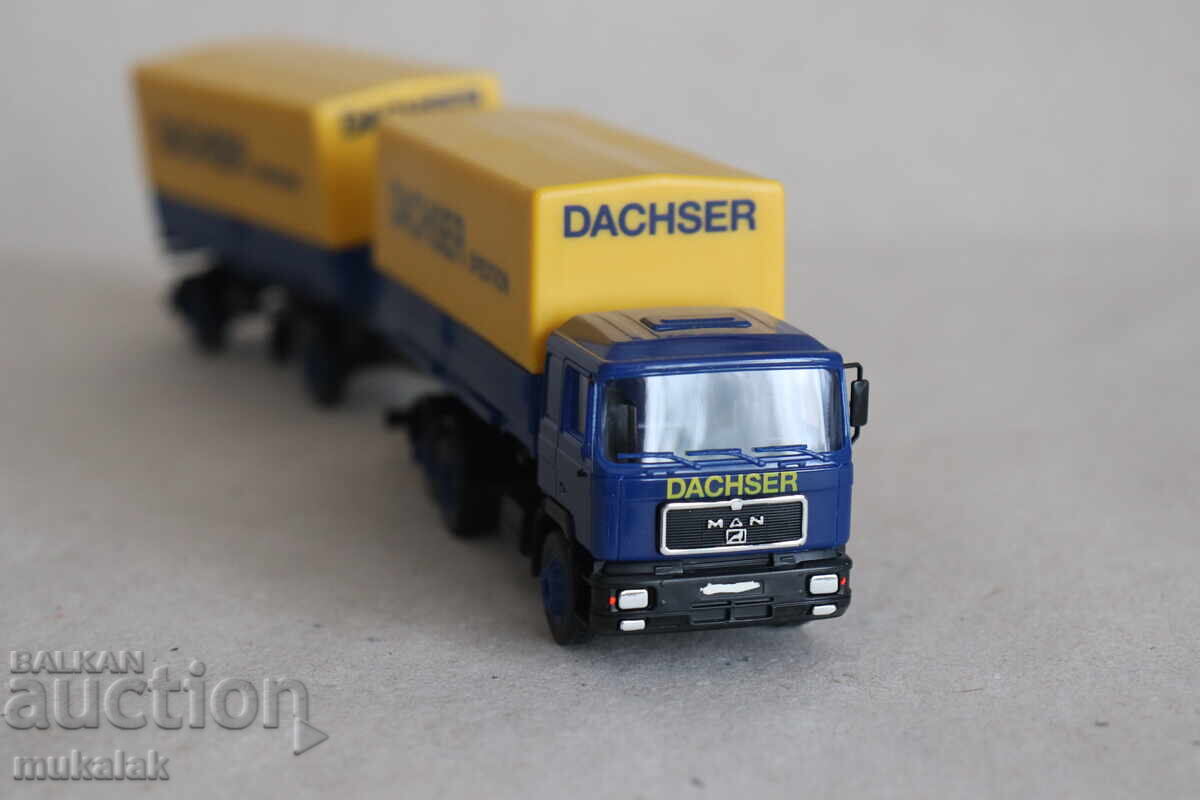 Delivery of HERPA H0 1/87 MAN DACHSER TRUCK TOY MODEL TIR Delivery of HERPA H0 1/87 MAN DACHSER TRUCK TOY MODEL TIR