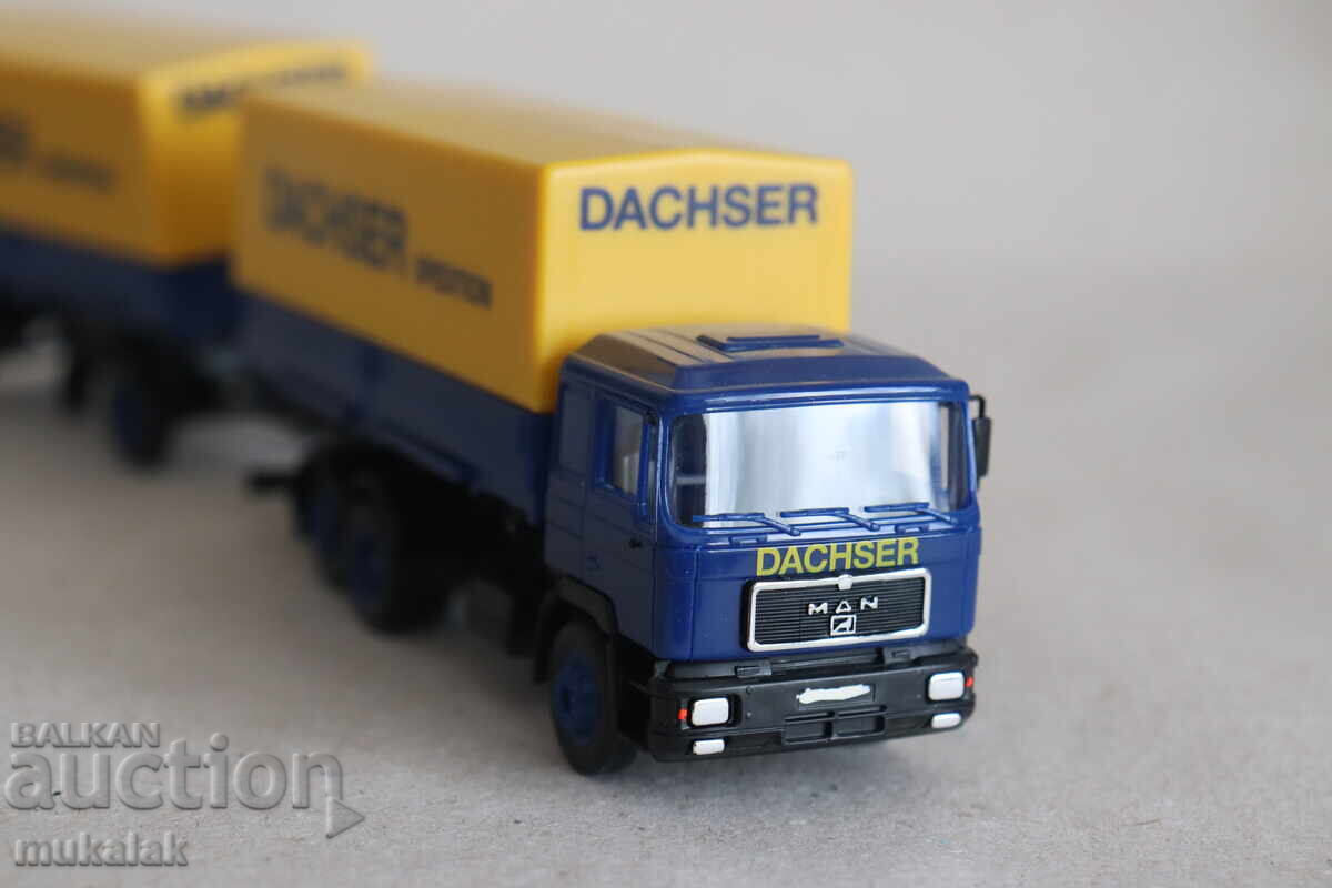 HERPA H0 1/87 MAN DACHSER TRUCK TOY MODEL TIR - 5 HERPA H0 1/87 MAN DACHSER TRUCK TOY MODEL TIR - 5