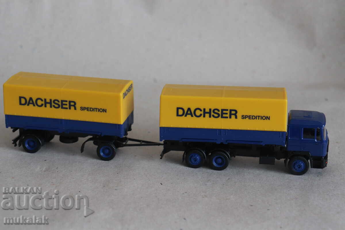 HERPA H0 1/87 MAN DACHSER TRUCK TOY MODEL TIR - 6 HERPA H0 1/87 MAN DACHSER TRUCK TOY MODEL TIR - 6