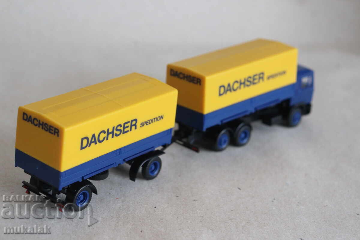 HERPA H0 1/87 MAN DACHSER TRUCK TOY MODEL TIR - 7 HERPA H0 1/87 MAN DACHSER TRUCK TOY MODEL TIR - 7