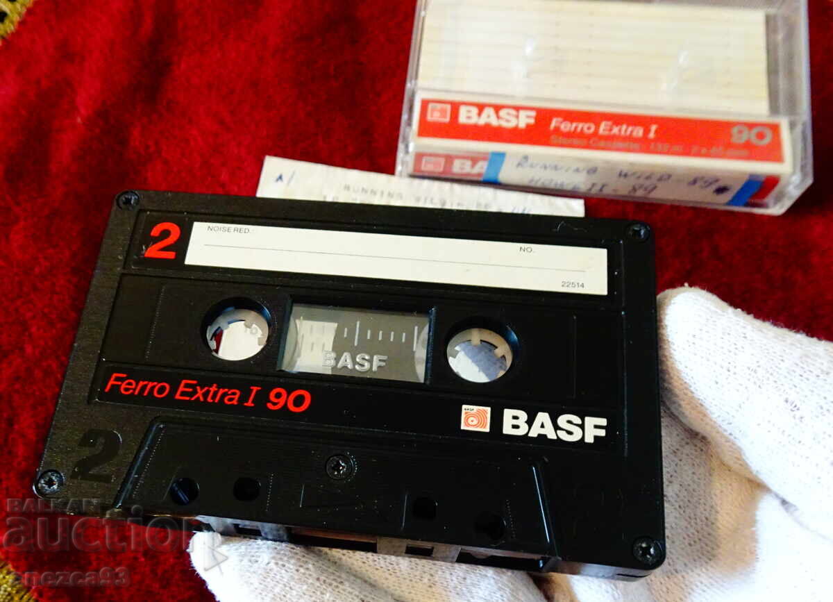 Audio cassette BASF with Running Wild and Howe ii with price 12.00 BGN | € 6.14 Audio cassette BASF with Running Wild and Howe ii with price 12.00 BGN | € 6.14