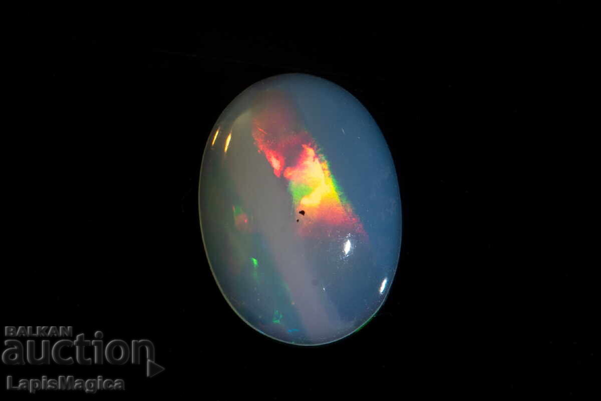 Ethiopian Opal 1.81ct Oval Cabochon with price 60.00 BGN | € 30.68 Ethiopian Opal 1.81ct Oval Cabochon with price 60.00 BGN | € 30.68