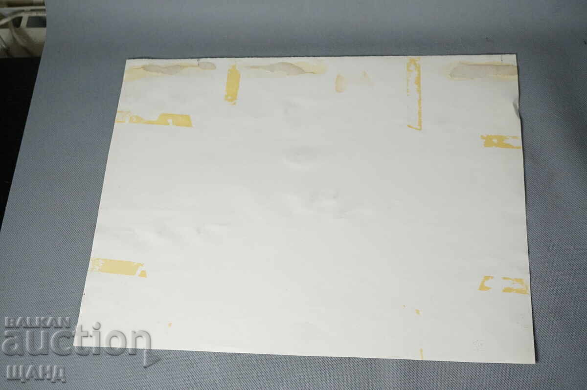 Аукцион Стара Майсторска рисунка акварел морски пейзаж кораб