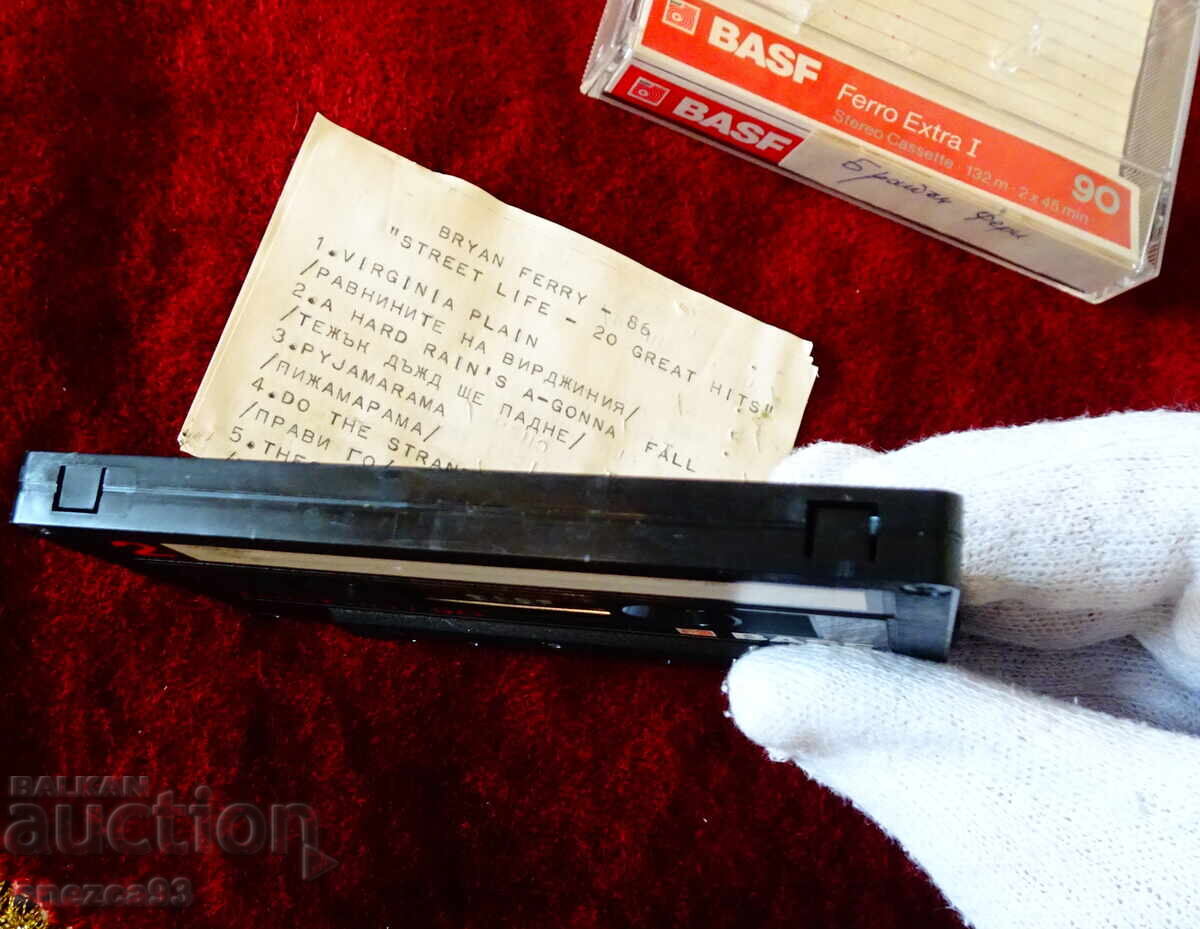 Licitație Caseta audio BASF cu Bryan Ferry