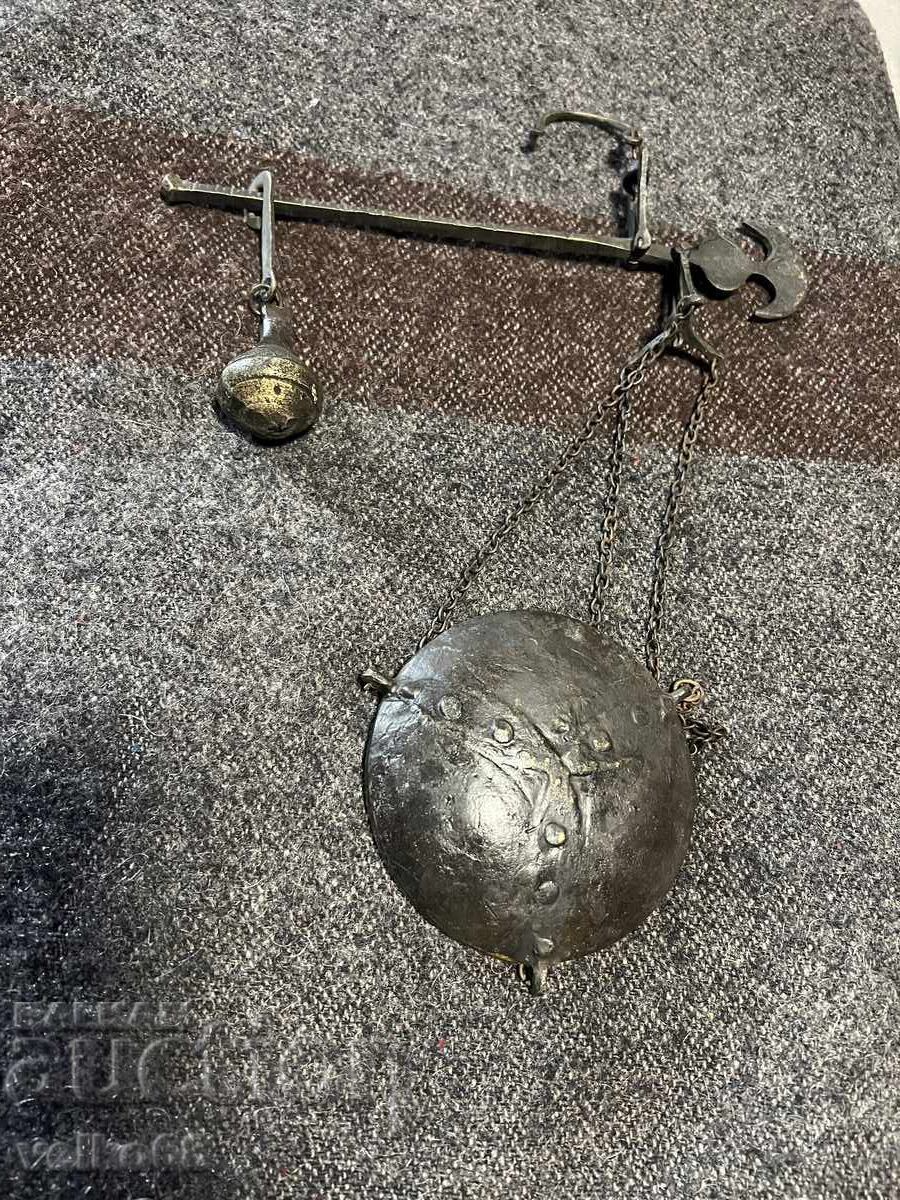Turkish bronze scale with price 125.00 BGN | € 63.91 Turkish bronze scale with price 125.00 BGN | € 63.91