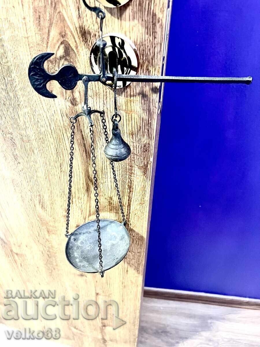 Τουρκικό χάλκινο ζύγι