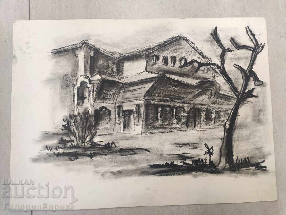 Майсторска картина неподписана с цена 9.00 лв. | € 4.60 Майсторска картина неподписана с цена 9.00 лв. | € 4.60