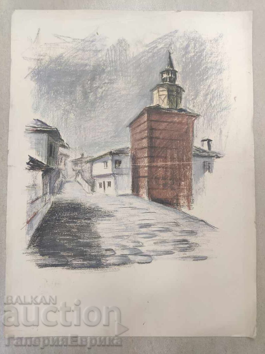 Майсторска картина неподписана с цена 9.00 лв. | € 4.60 Майсторска картина неподписана с цена 9.00 лв. | € 4.60