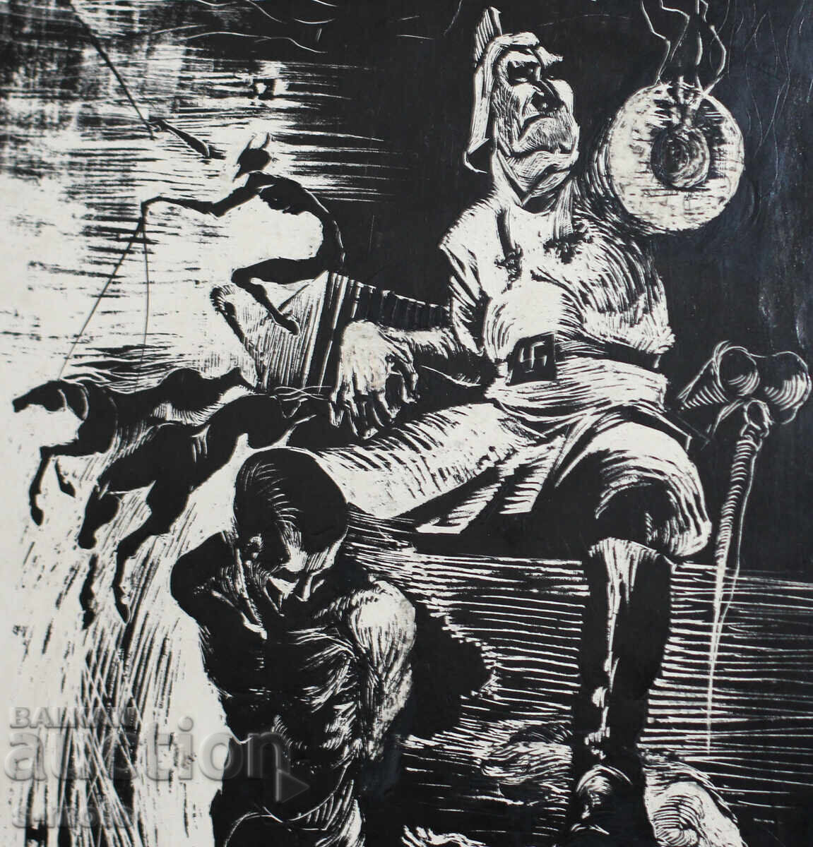 Livrarea Desen în tuș de Neli Sandeva, 1977