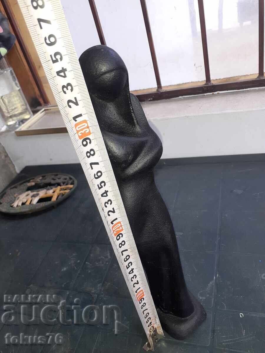 Μοναδικό χυτοσιδηρό ειδώλιο - Η Παναγία 3,6kg - 5