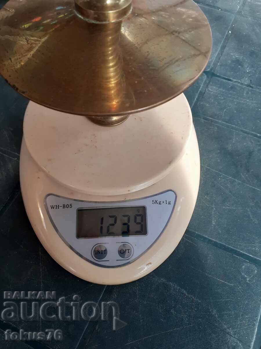 Pair of incredible antique bronze candlesticks - 6 Pair of incredible antique bronze candlesticks - 6