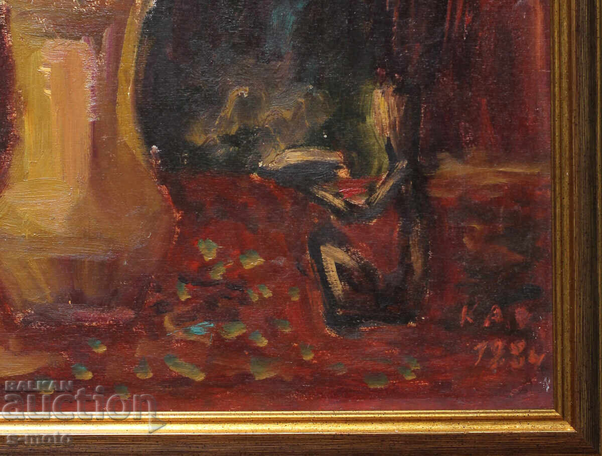 Klara Daskalova-Obretenova / 1921 - 2008 / Still Life with Flowers - 5 Klara Daskalova-Obretenova / 1921 - 2008 / Still Life with Flowers - 5