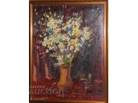 Klara Daskalova-Obretenova / 1921 - 2008 / Still Life with Flowers