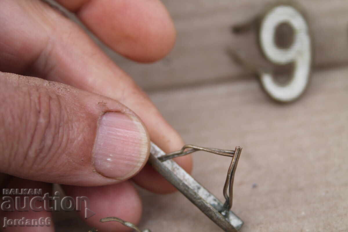 Numbers for a Tsar's uniform for shoulder boards and epaulettes - 7 Numbers for a Tsar's uniform for shoulder boards and epaulettes - 7