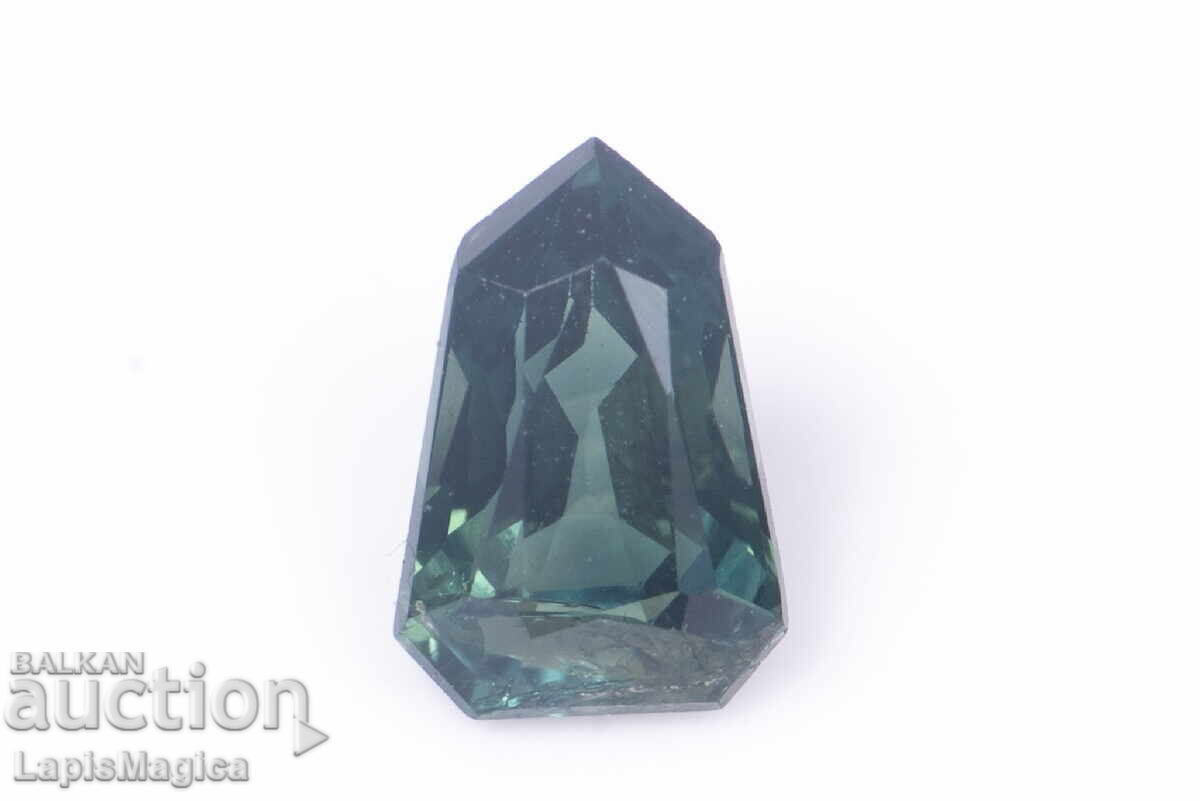 Blue sapphire 0.56ct untreated fancy cut from Australia Blue sapphire 0.56ct untreated fancy cut from Australia