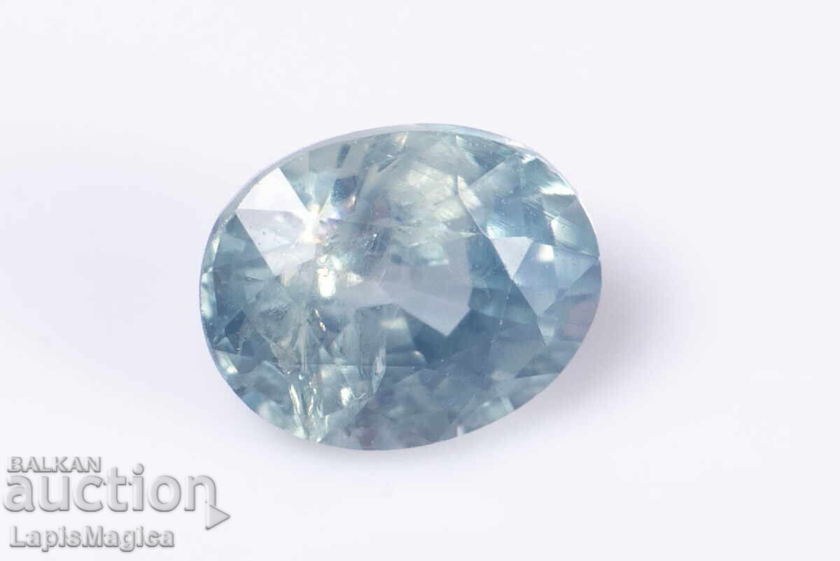 Blue sapphire 0.62ct untreated oval cut from Australia Blue sapphire 0.62ct untreated oval cut from Australia