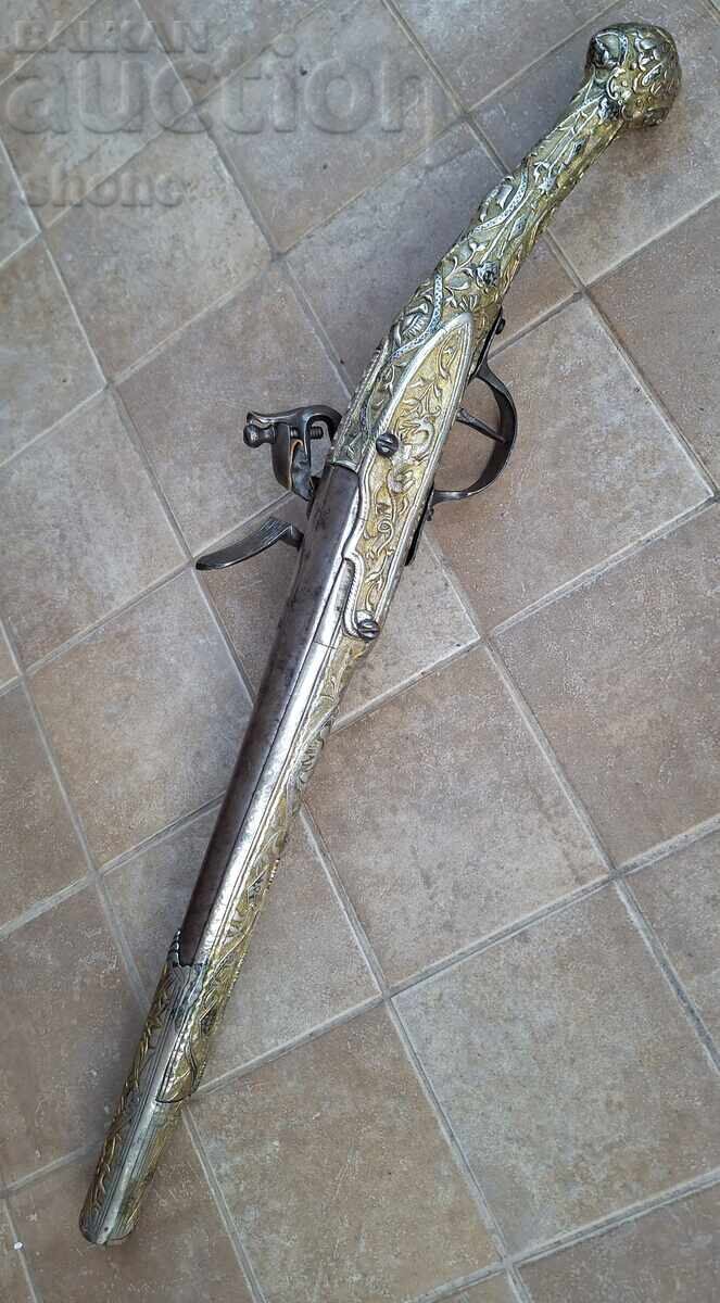 Flintlock pistol, rifle, shishane (a type of rifle), boylia (a type of rifle), flintlock rifle with price 5200.00 BGN | € 2658.72
