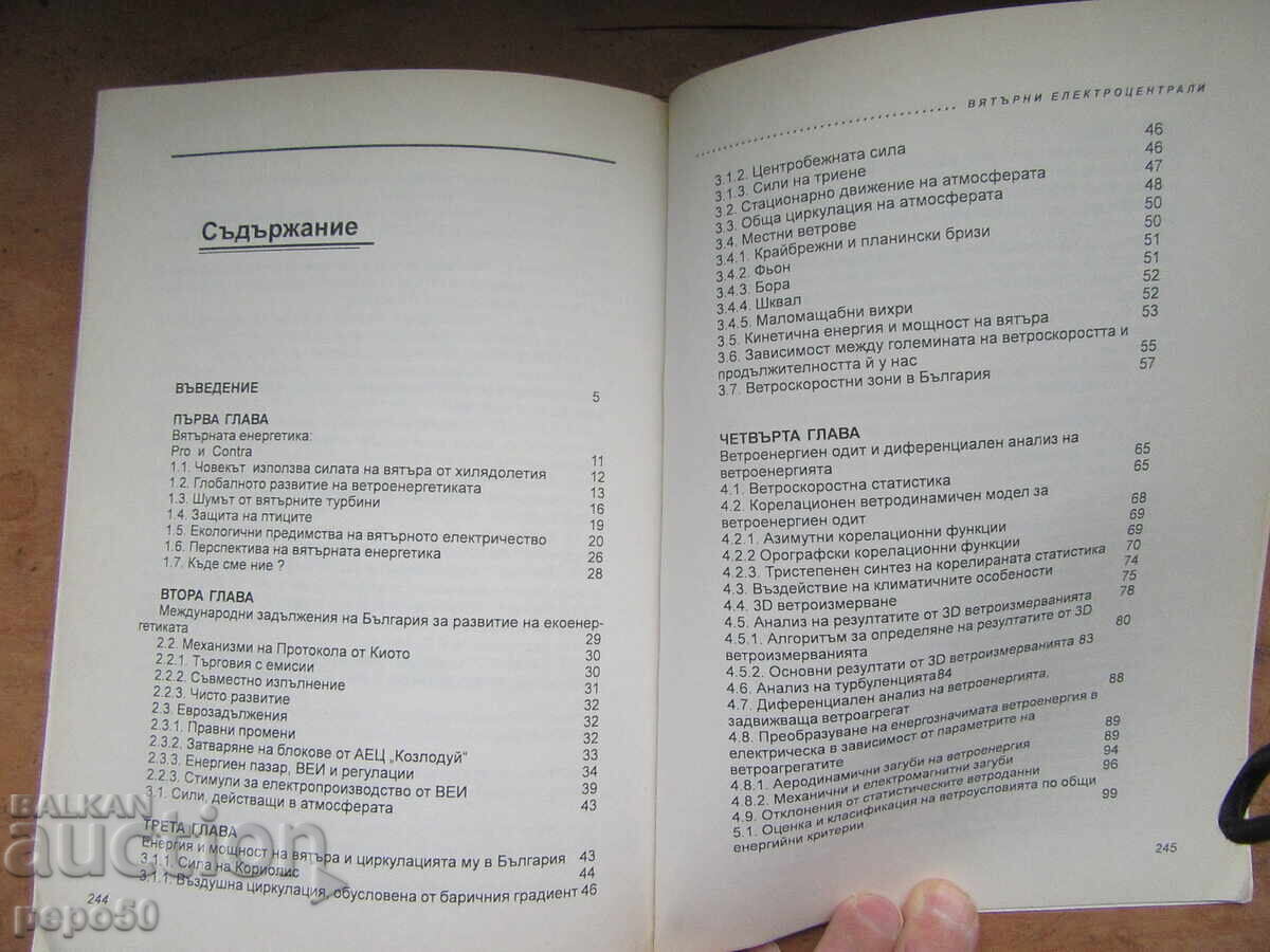 Аукцион ВЯТЪРНИ ЕЛЕКТРОЦЕНТРАЛИ -  I част - 2005 г.