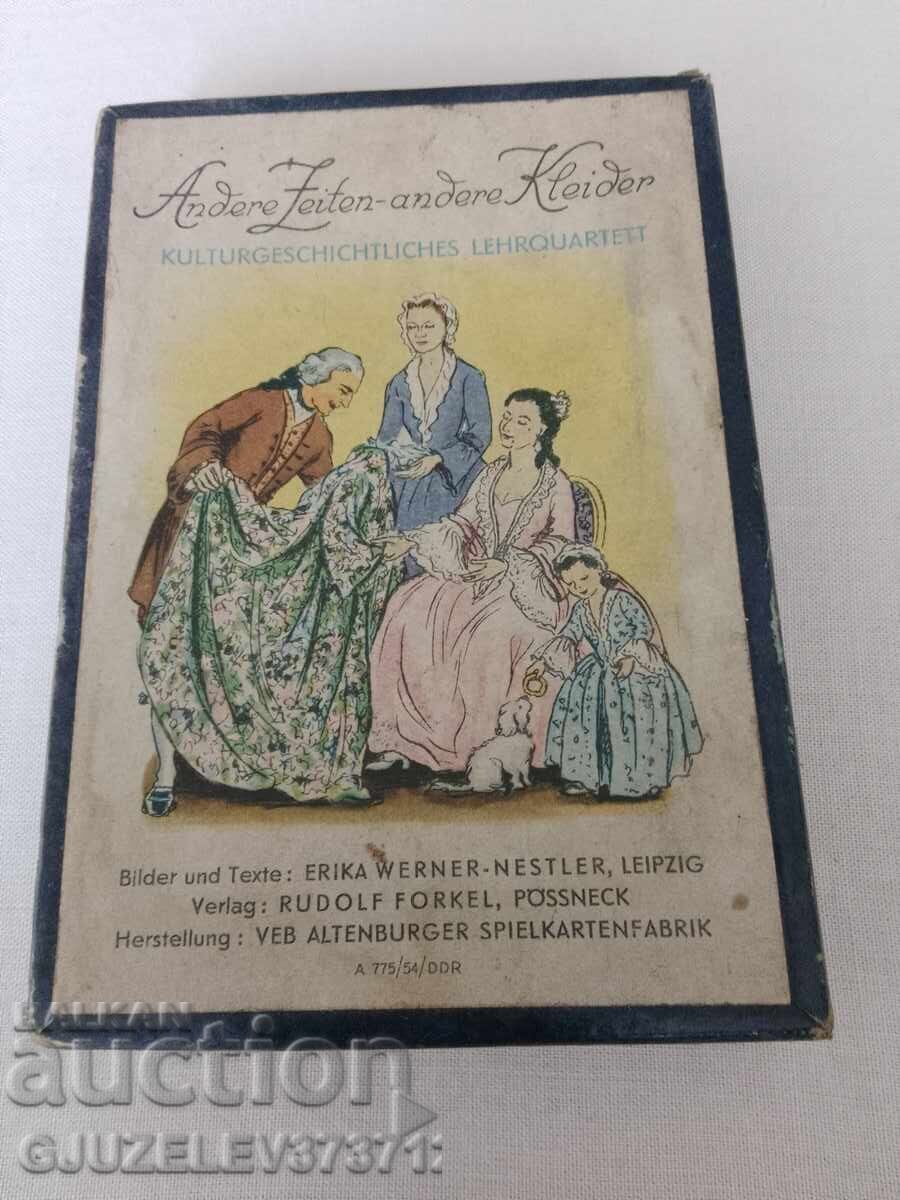 Доставка на Стари немски карти от 1954г- Източна Германия ГДР. Доставка на Стари немски карти от 1954г- Източна Германия ГДР.