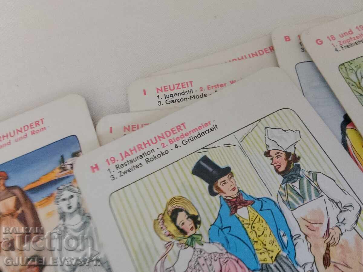 Стари немски карти от 1954г- Източна Германия ГДР. - 6 Стари немски карти от 1954г- Източна Германия ГДР. - 6