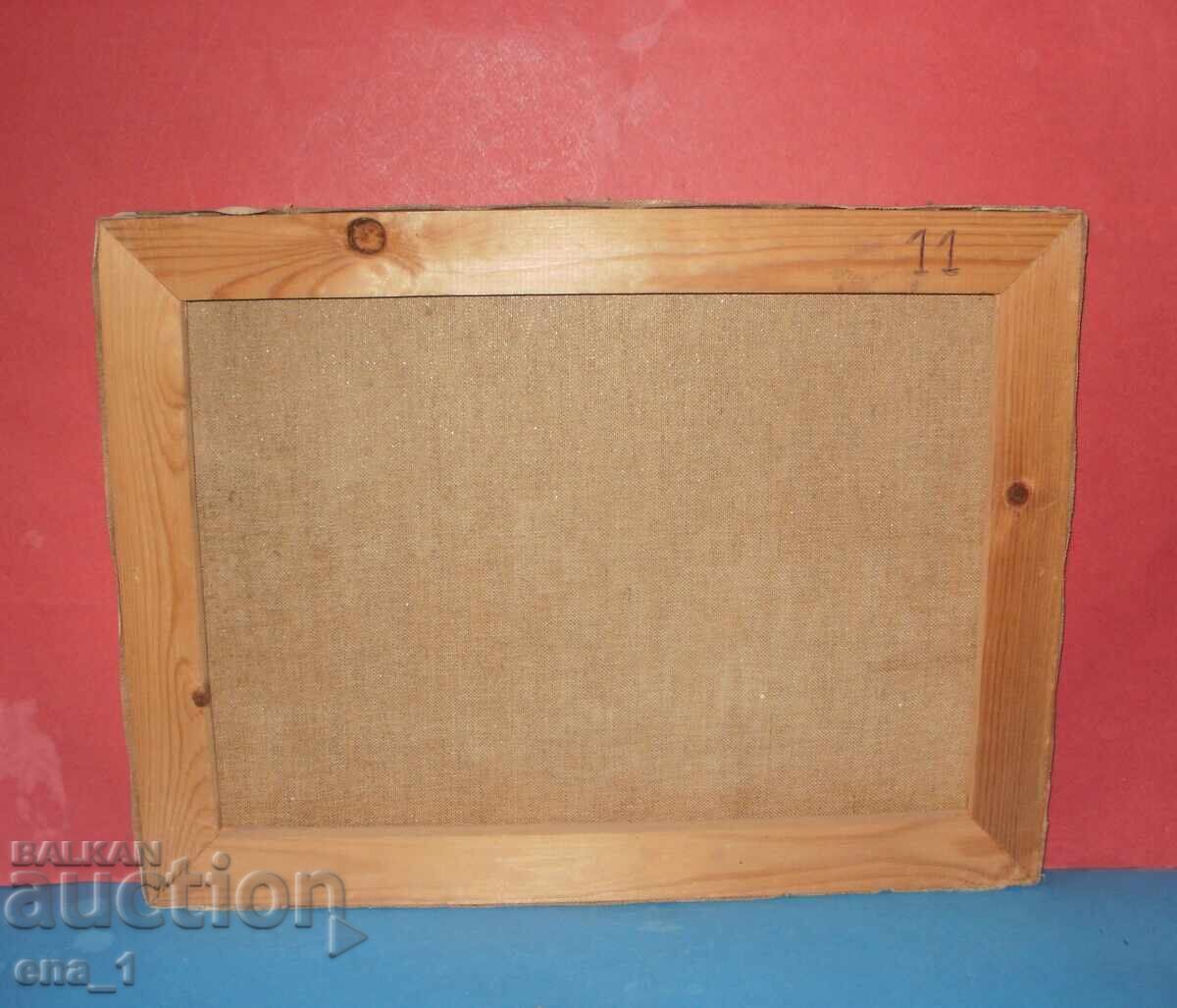 Signed original painting from 1992 - oil on canvas - 7 Signed original painting from 1992 - oil on canvas - 7