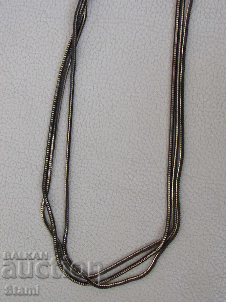 Παράδοση Μεταλλικό τριπλό κολιέ, καινούργιο Παράδοση Μεταλλικό τριπλό κολιέ, καινούργιο