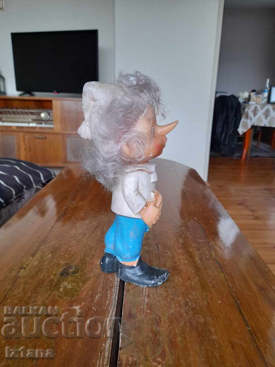 Old toy, Pinocchio doll, Pinocchio with price 47.00 BGN | € 24.03 Old toy, Pinocchio doll, Pinocchio with price 47.00 BGN | € 24.03
