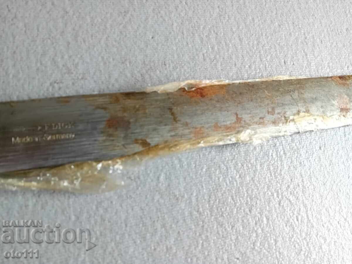 Auction STAR Flat Sharpening Steel - F. DICK Auction STAR Flat Sharpening Steel - F. DICK