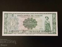1 guarani Paraguay 1963 UNC