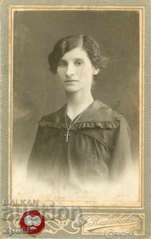 ΠΑΛΙΑ ΦΩΤΟΓΡΑΦΙΑ - ΚΑΡΤΟΝ - Α. ΒΛΑΔΙΚΟΦ - ΣΟΦΙΑ - Μ0201