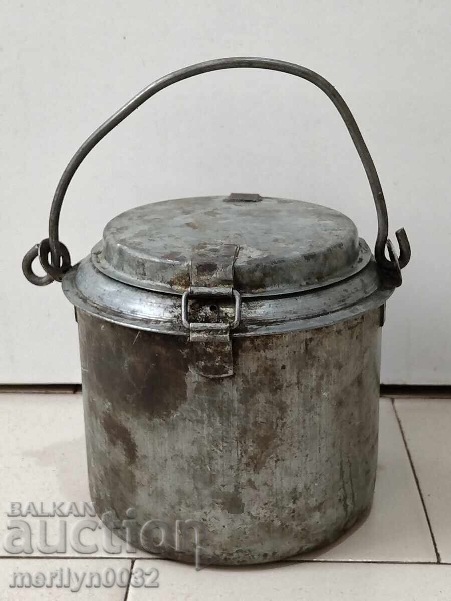 Army grease pot boiler tank Second World War WW2 with price 39.00 BGN | € 19.94 Army grease pot boiler tank Second World War WW2 with price 39.00 BGN | € 19.94