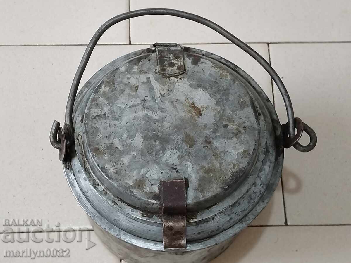 Auction Army grease pot boiler tank Second World War WW2 Auction Army grease pot boiler tank Second World War WW2