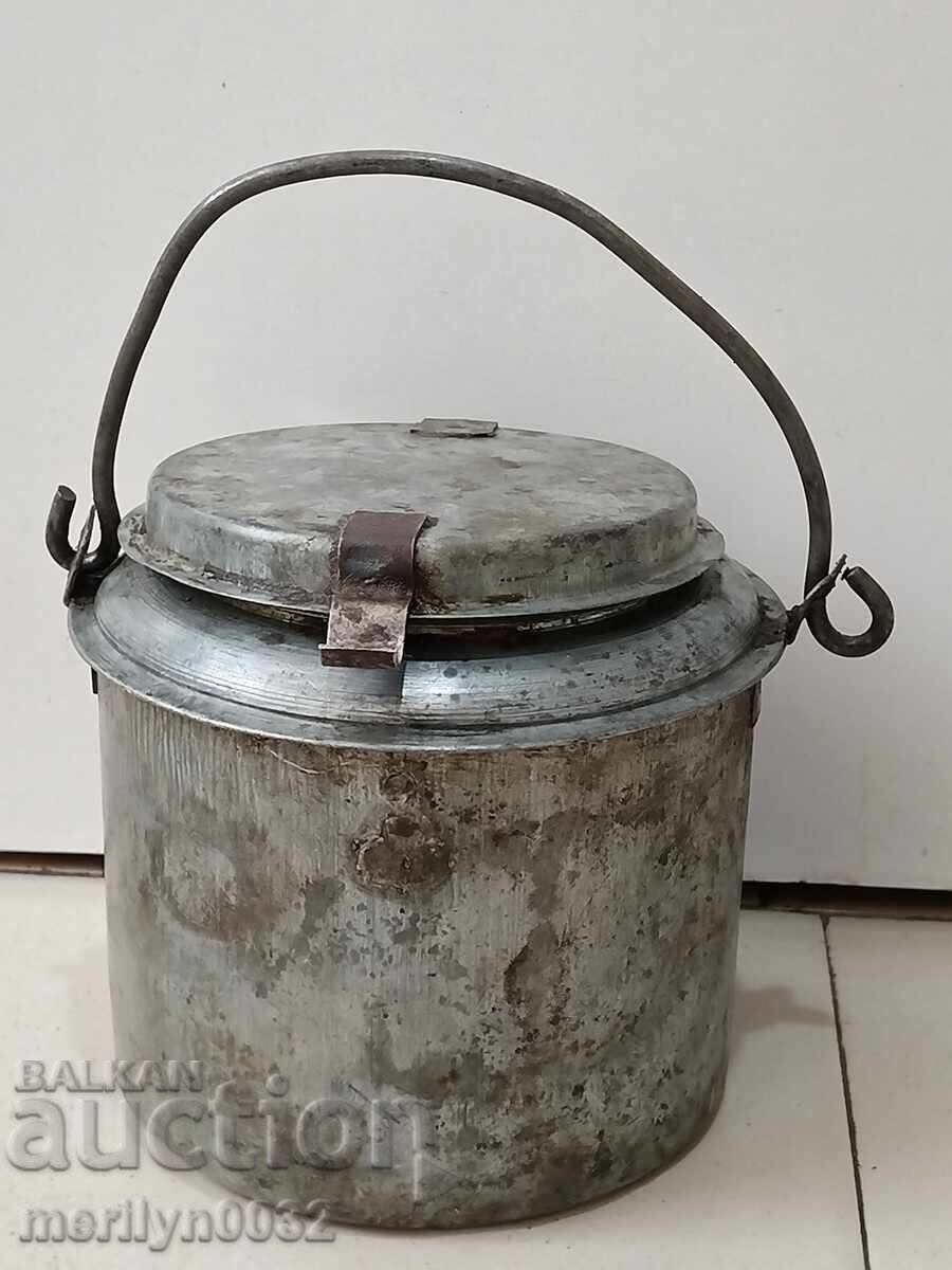 Army grease pot boiler tank Second World War WW2 Army grease pot boiler tank Second World War WW2