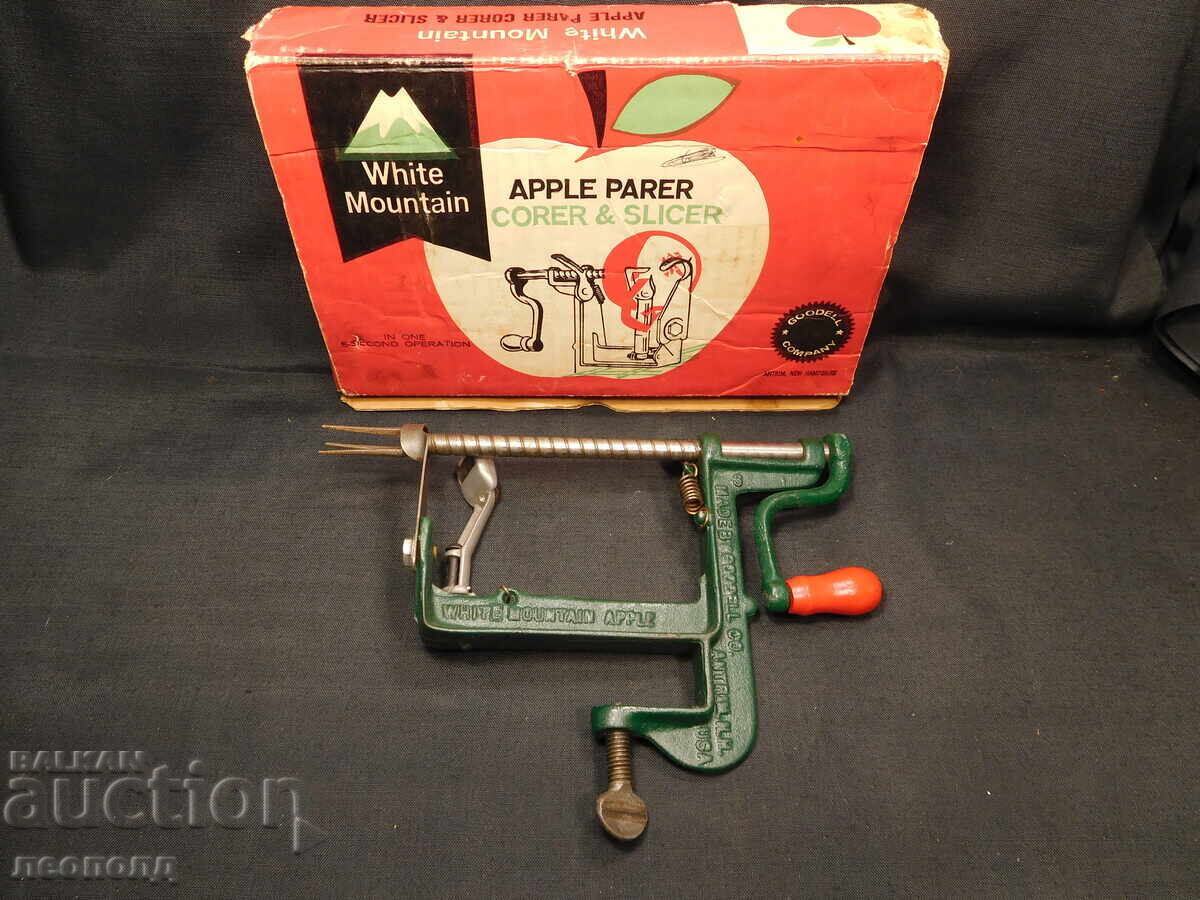 VECHE RĂZUITOARE DE MERE RETRO WHITE MOUNTAIN USA VECHE RĂZUITOARE DE MERE RETRO WHITE MOUNTAIN USA