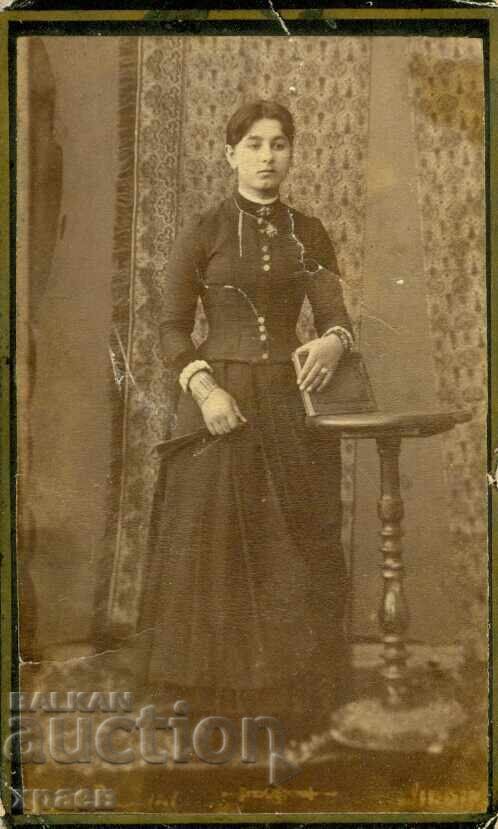 FOTOGRAFIE VECHE - CARTON - FRANZ PADOVAY – VIDIN - M0360