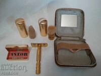 Trusă de bărbierit veche