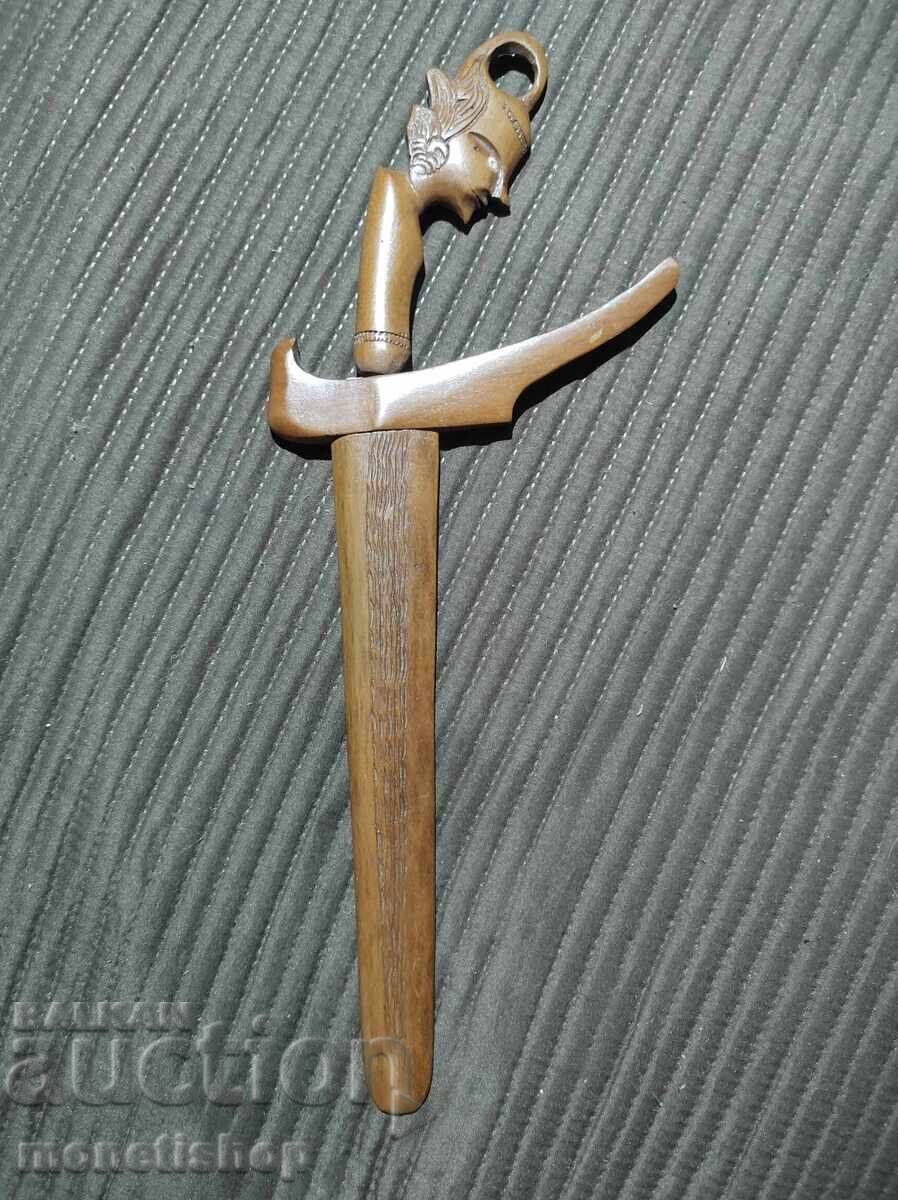 Kama for sacrifices with the face of Ghatotkacha with price 250.00 BGN | € 127.82