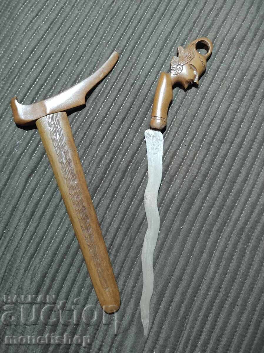 Kama for sacrifices with the face of Ghatotkacha