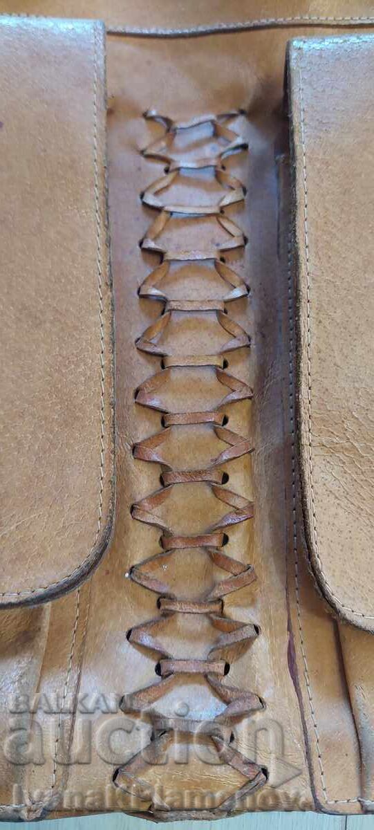 Retro leather bag - 6