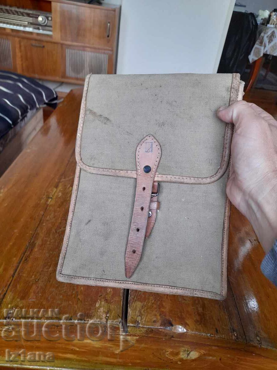 Old commander's, officer's bag with price 37.00 BGN | € 18.92