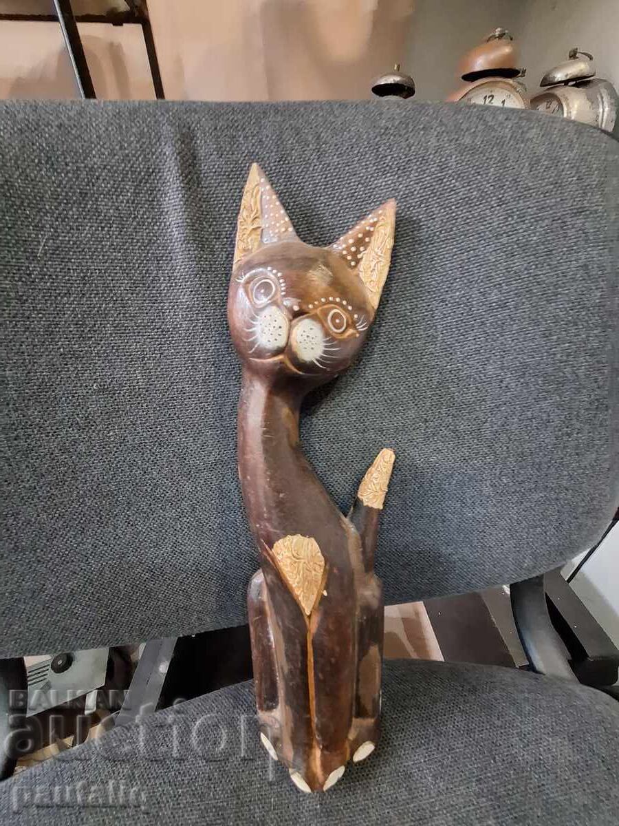 ΞΥΛΙΝΟ ΦΙΓΟΥΡΑ ΓΑΤΑ